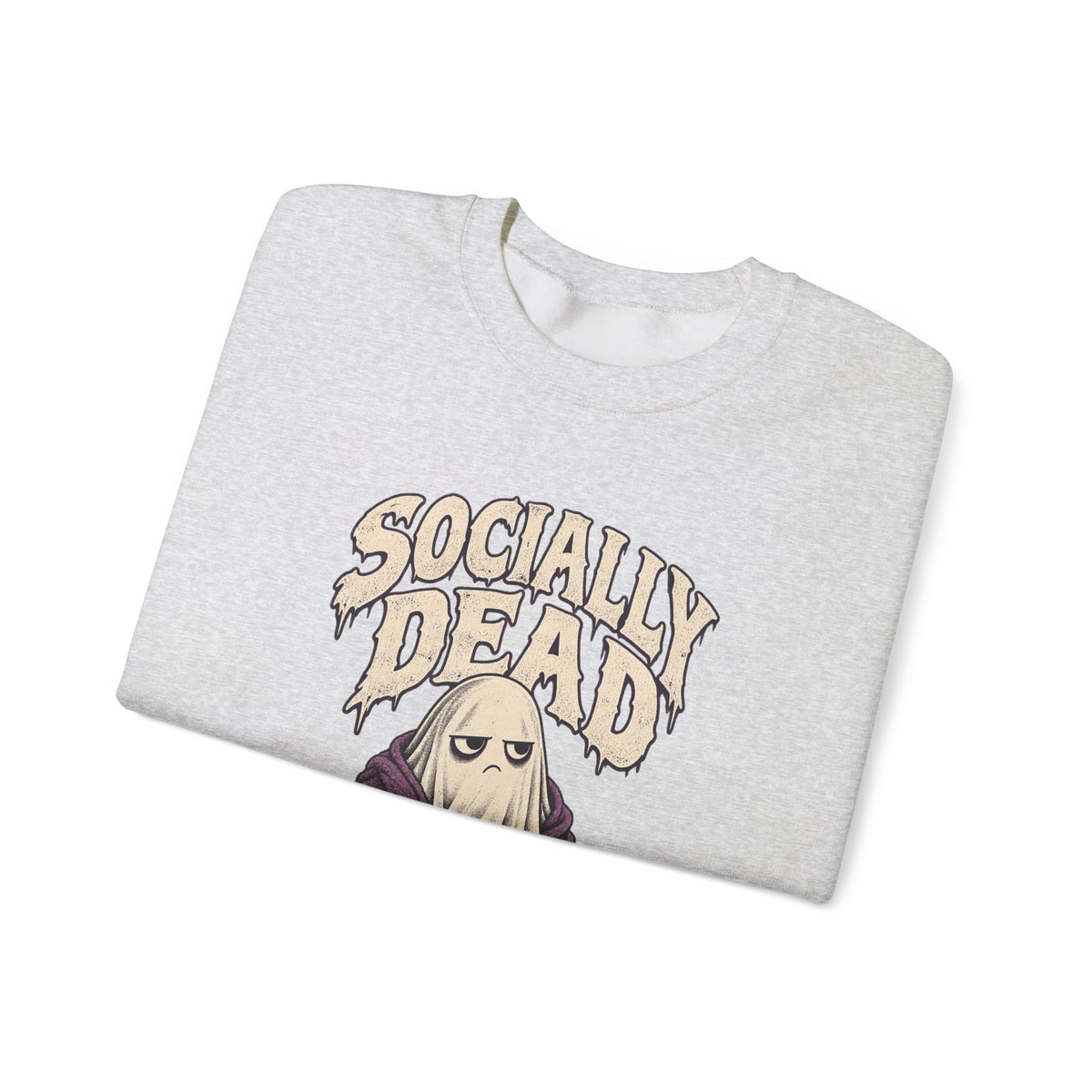 Socially Dead — Halloween Unisex Crewneck | Ascensum Wear