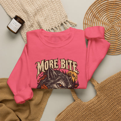More Bite Less Bark — Halloween Unisex Crewneck | Ascensum Wear