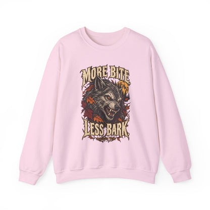 More Bite Less Bark — Halloween Unisex Crewneck | Ascensum Wear
