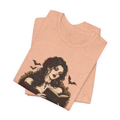 Unbothered & Undead — Women's Gothic Halloween Tee | Ascensum Wear