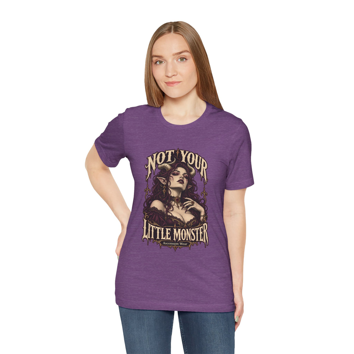 Not Your Little Monster — Halloween Graphic Tee | Ascensum Wear