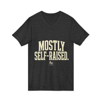 Mostly Self-Raised | Women's Empowerment V-Neck Tee