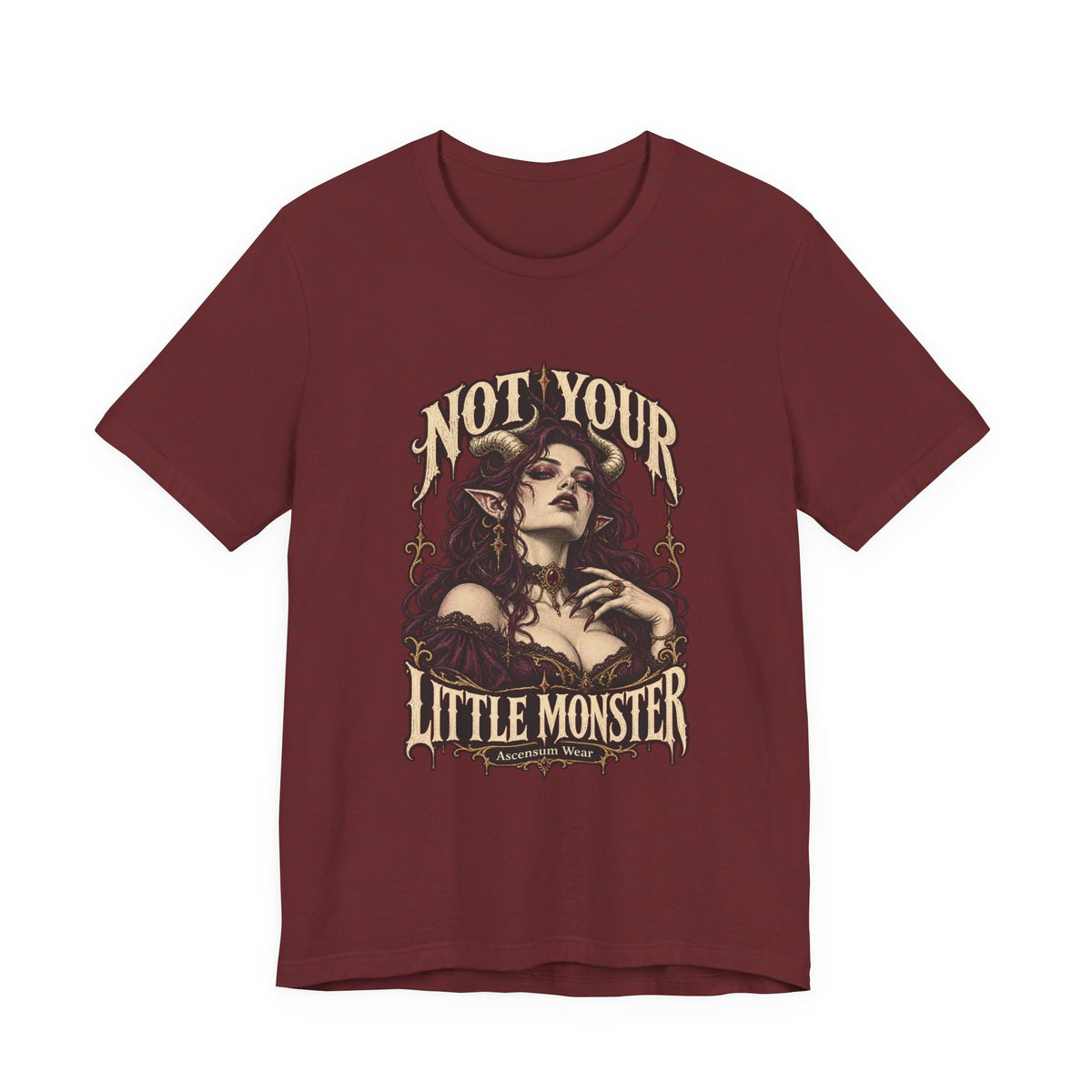Not Your Little Monster — Halloween Graphic Tee | Ascensum Wear