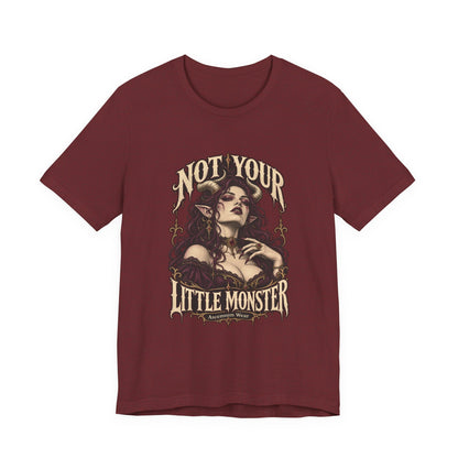 Not Your Little Monster — Halloween Graphic Tee | Ascensum Wear