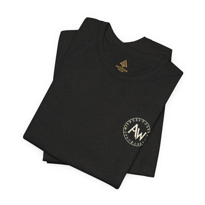 Runic Circle Seal — Norse Back Print T-Shirt | Ascensum Wear