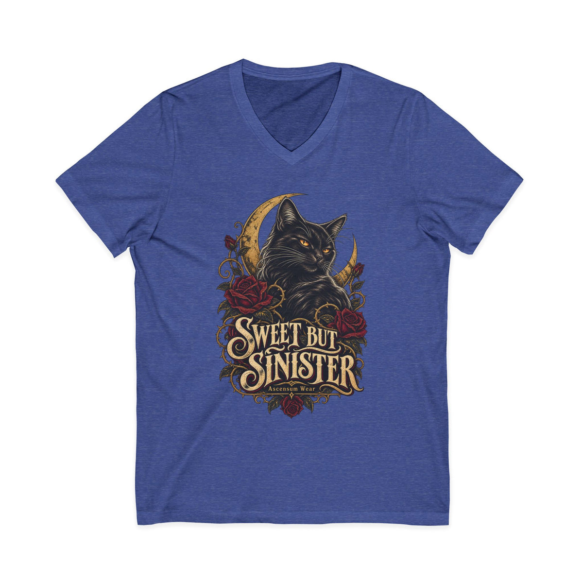 Sweet But Sinister — Black Cat Halloween Tee | Ascensum Wear