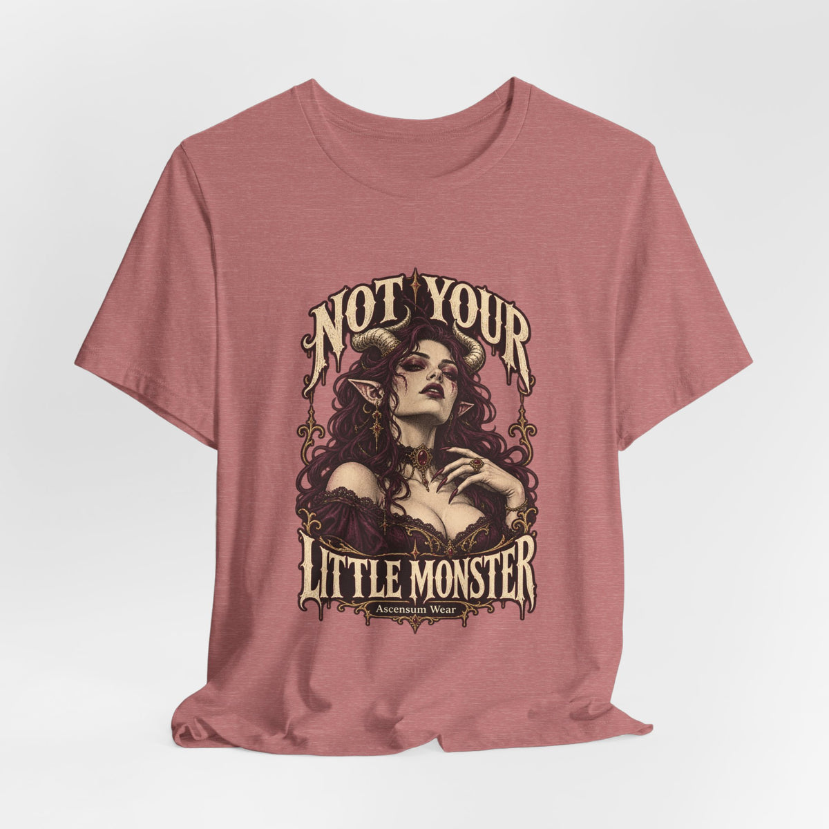 Not Your Little Monster — Halloween Graphic Tee | Ascensum Wear