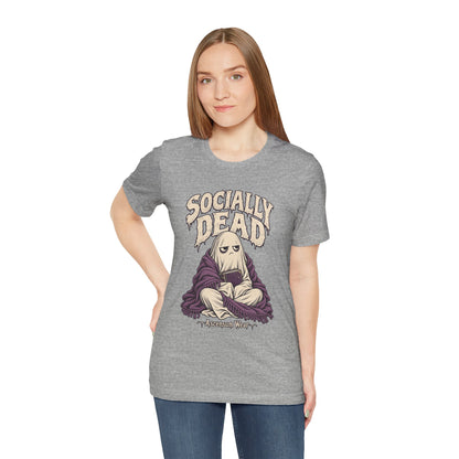 Socially Dead — Halloween Unisex Tee | Ascensum Wear