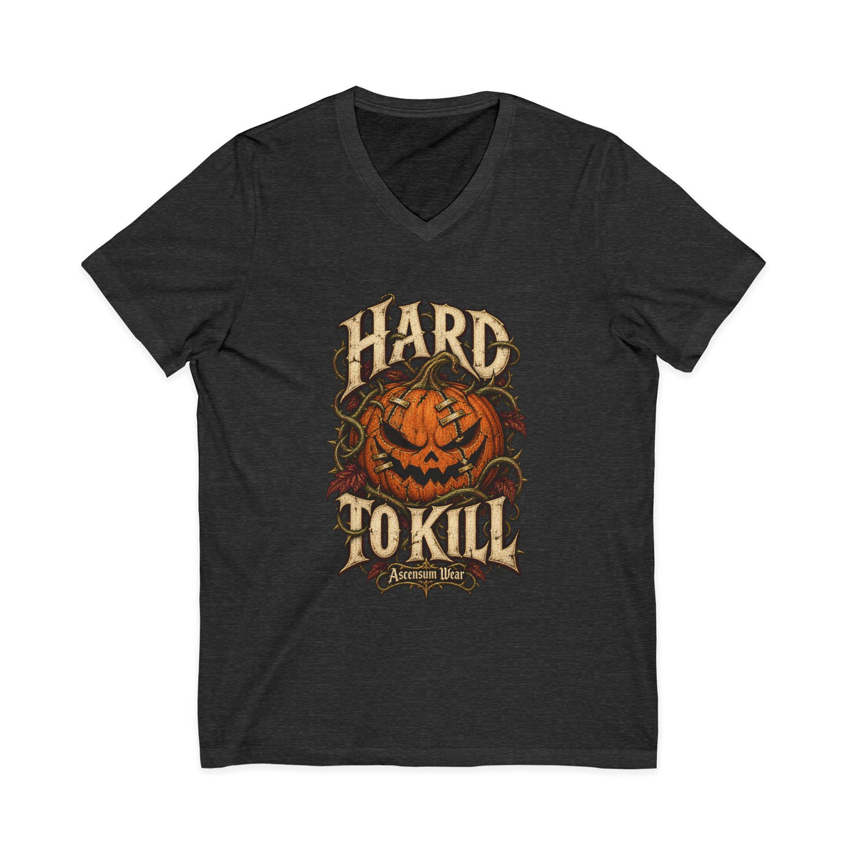 Hard to Kill — Halloween Unisex V Neck | Ascensum Wear