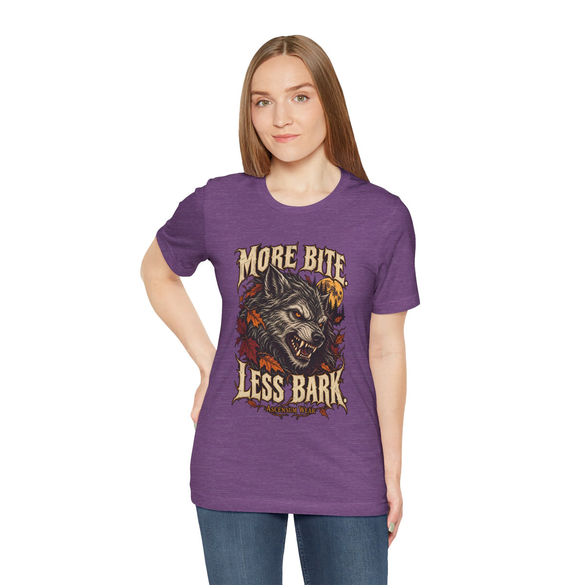 More Bite Less Bark — Halloween Unisex Tee | Ascensum Wear