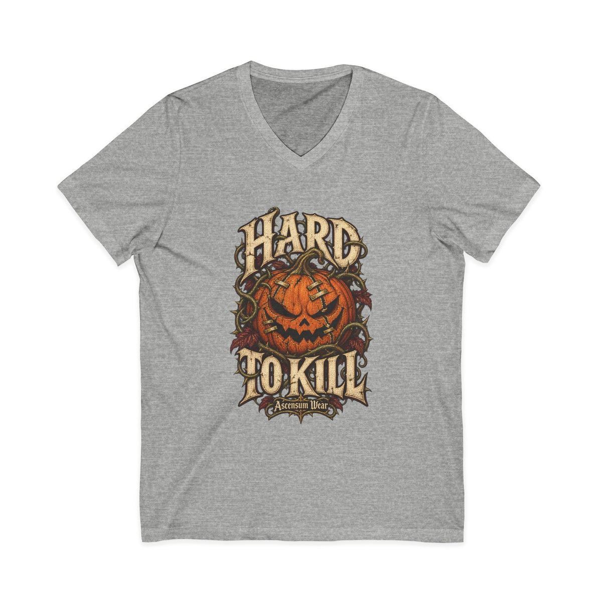 Hard to Kill — Halloween Unisex V Neck | Ascensum Wear