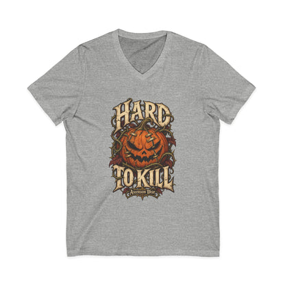 Hard to Kill — Halloween Unisex V Neck | Ascensum Wear