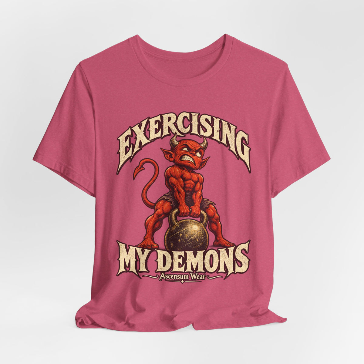 Exercising My Demons — Halloween Unisex Tee | Ascensum Wear