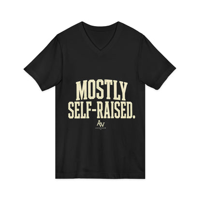 Mostly Self-Raised | Women's Empowerment V-Neck Tee