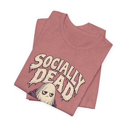 Socially Dead — Halloween Unisex Tee | Ascensum Wear
