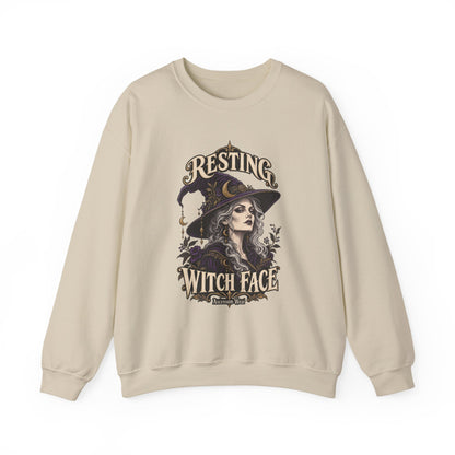 Resting Witch Face — Halloween Unisex Crewneck | Ascensum Wear