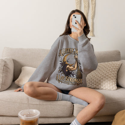 A Little Wicked A Lot Stronger — Halloween Unisex Crewneck Sweatshirt | Ascensum Wear